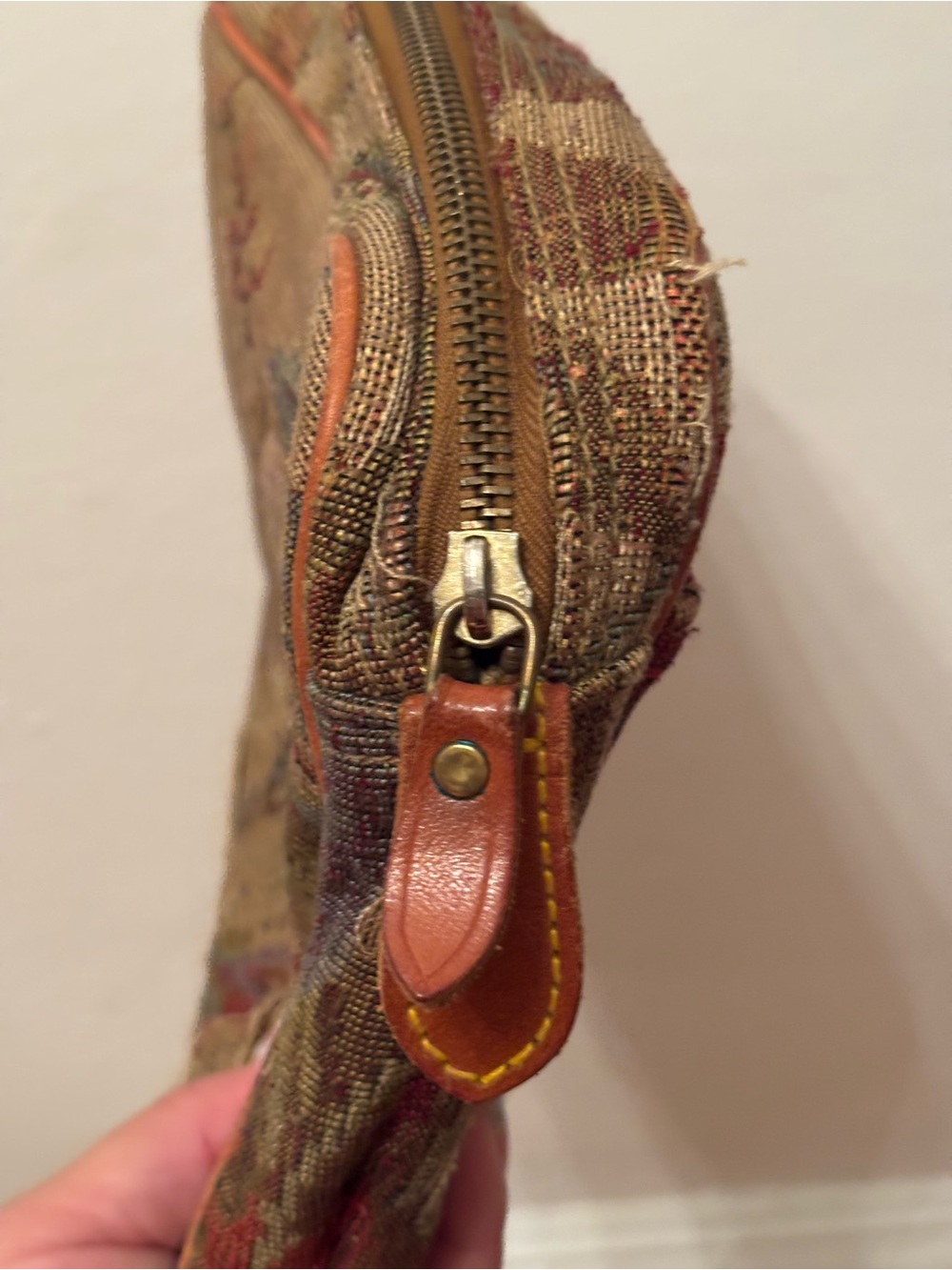 Vintage 1990s Ralph Lauren Weekender Tapestry Duffle Bag - Old Money Aesthetic - Picture 14 of 16
